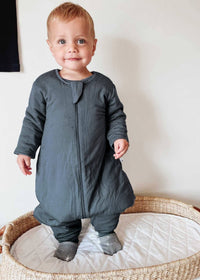 gunamuna - FW25 LONG SLEEVE FOOTIE SLEEP BAG