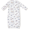 Angel Dear Migrating Mallards Lap Shoulder Gown