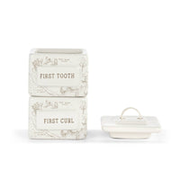 Demdaco First Tooth and Curl Keepsake Box