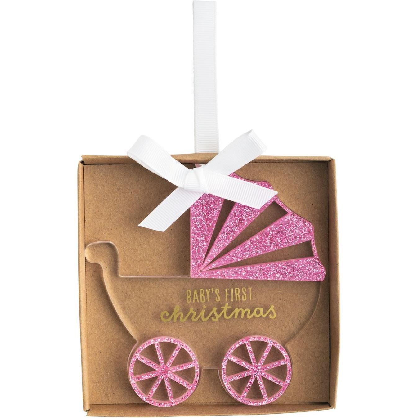 Mud Pie Stroller Baby's First Christmas Ornament
