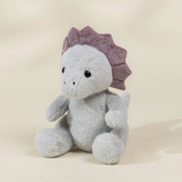 Coco Village Dino Plush Toy | Grey Triceratop