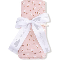 Angel Dear Carrie Floral Pink Bamboo Swaddle Blanket