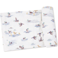 Angel Dear Migrating Mallards Swaddle Blanket