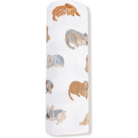 Angel Dear Napping Puppies Swaddle Blanket