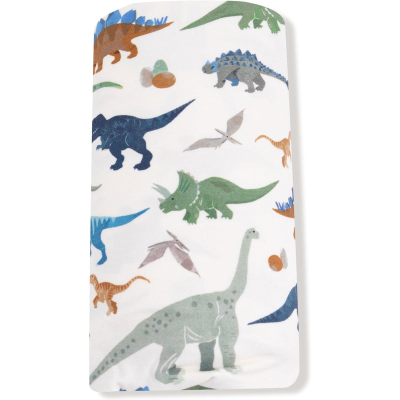 Angel Dear Washy Dinos Swaddle Blanket