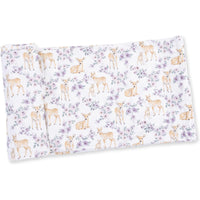 Angel Dear Floral Deer Swaddle Blanket