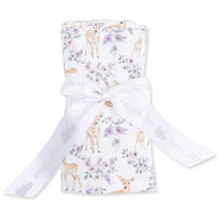 Angel Dear Floral Deer Swaddle Blanket