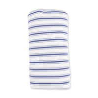 Angel Dear Vintage Stripe Blue Swaddle Blanket