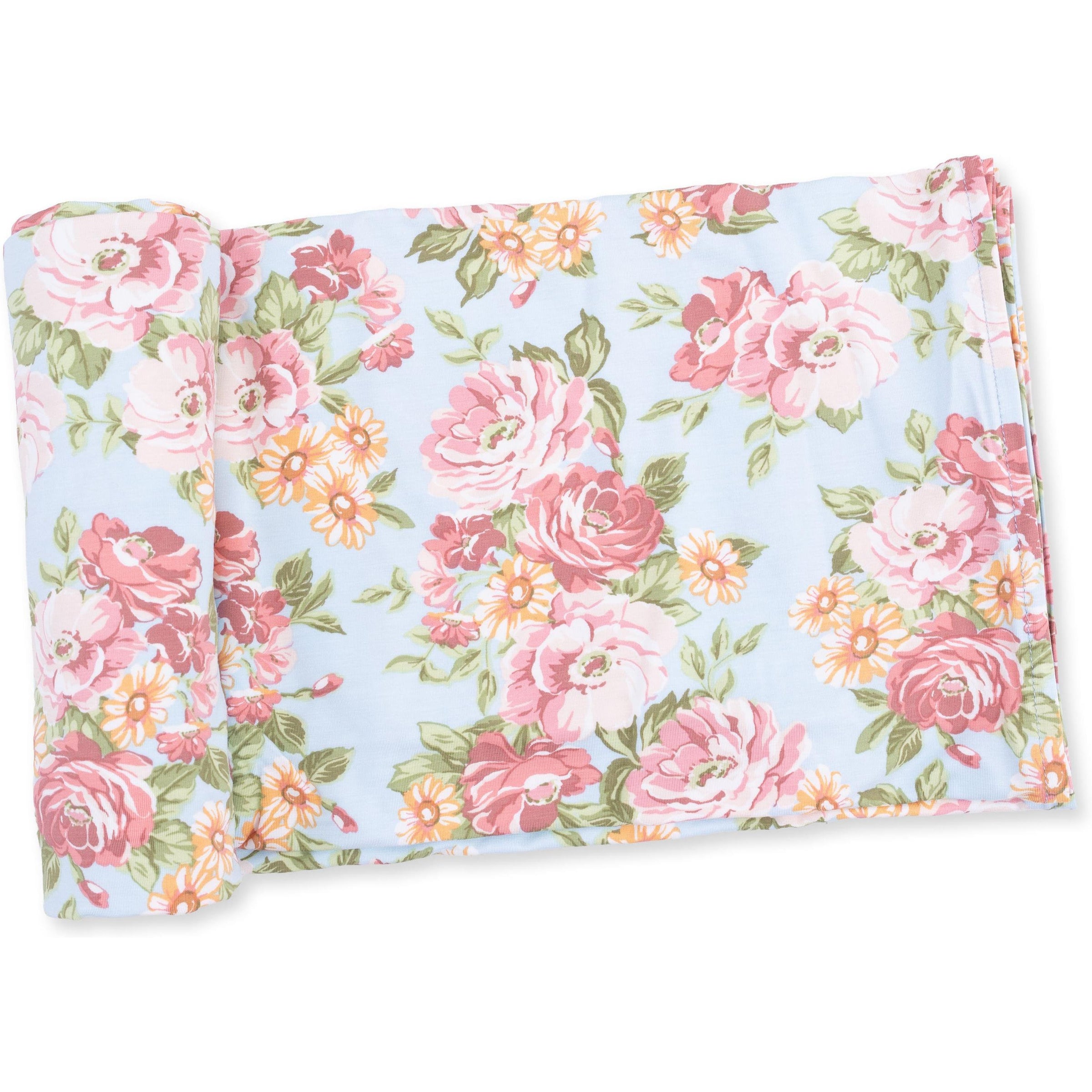 Angel Dear Angeline Floral Swaddle Blanket