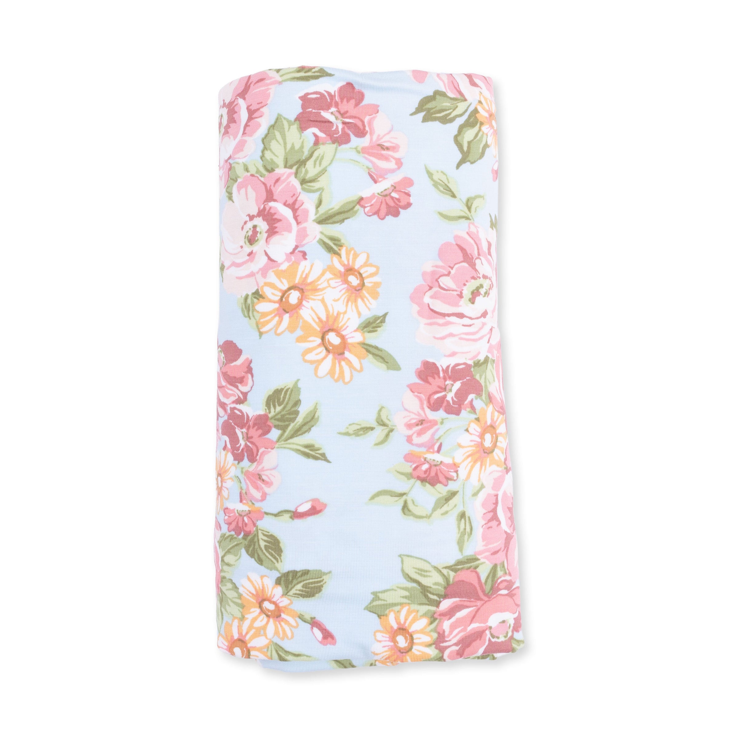 Angel Dear Angeline Floral Swaddle Blanket