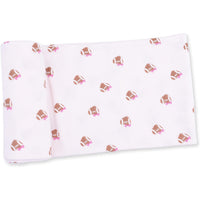 Angel Dear Mini Football Hearts Swaddle Blanket