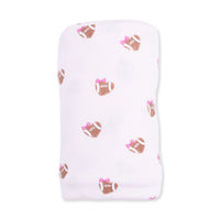 Angel Dear Mini Football Hearts Swaddle Blanket