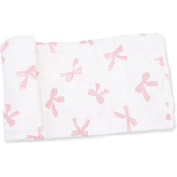 Angel Dear Pretty Bows Swaddle Blanket