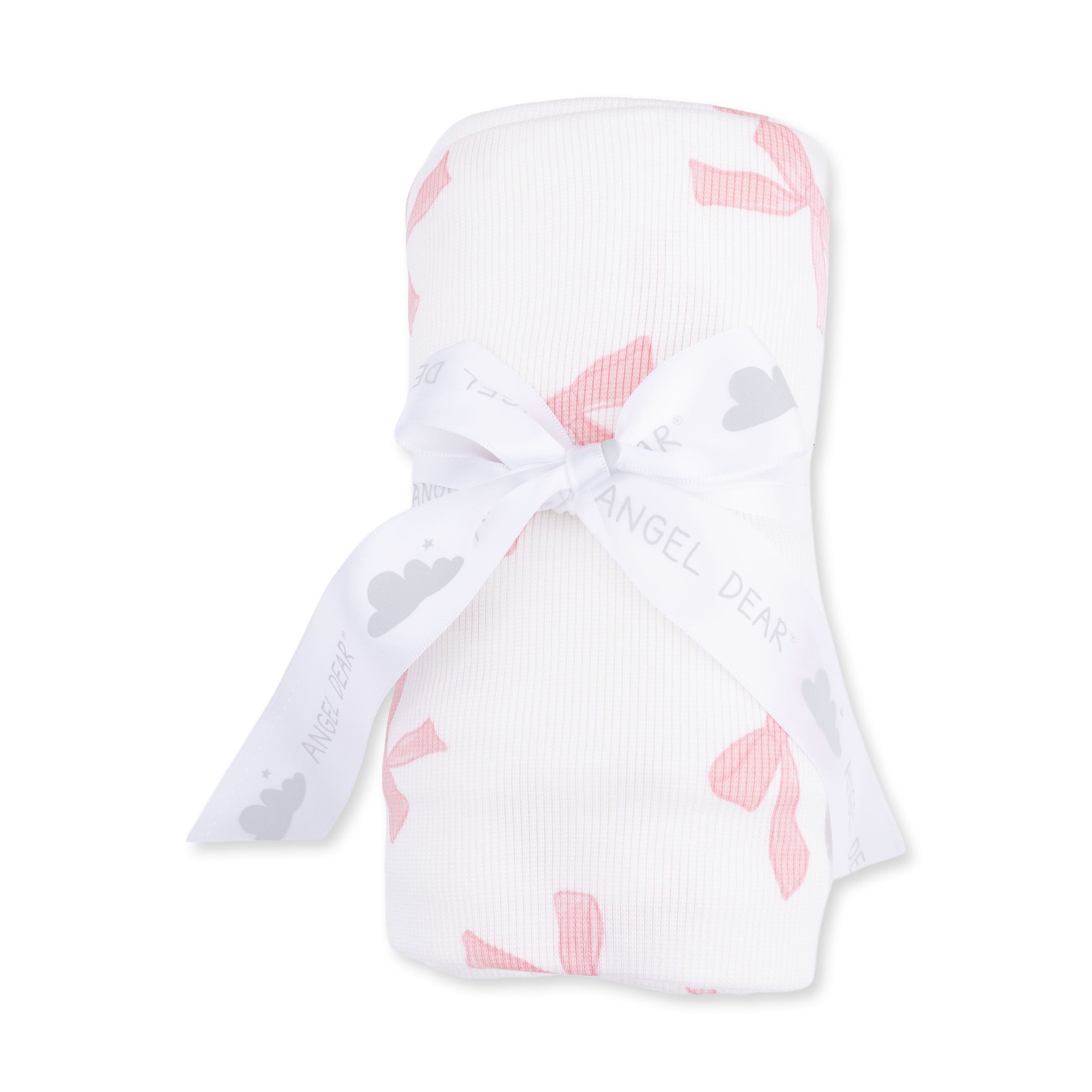 Angel Dear Pretty Bows Swaddle Blanket