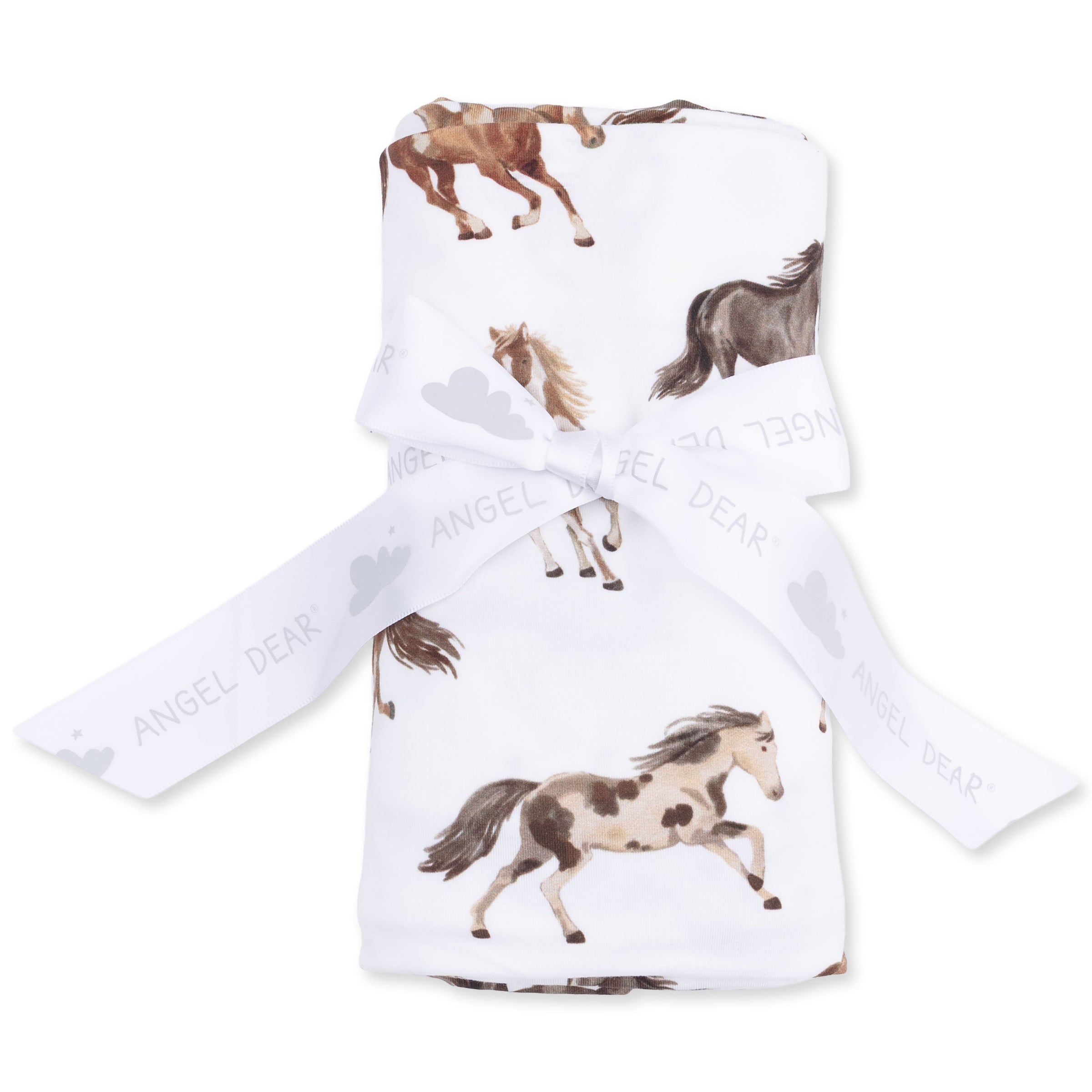 Angel Dear Wild Horses Swaddle Blanket