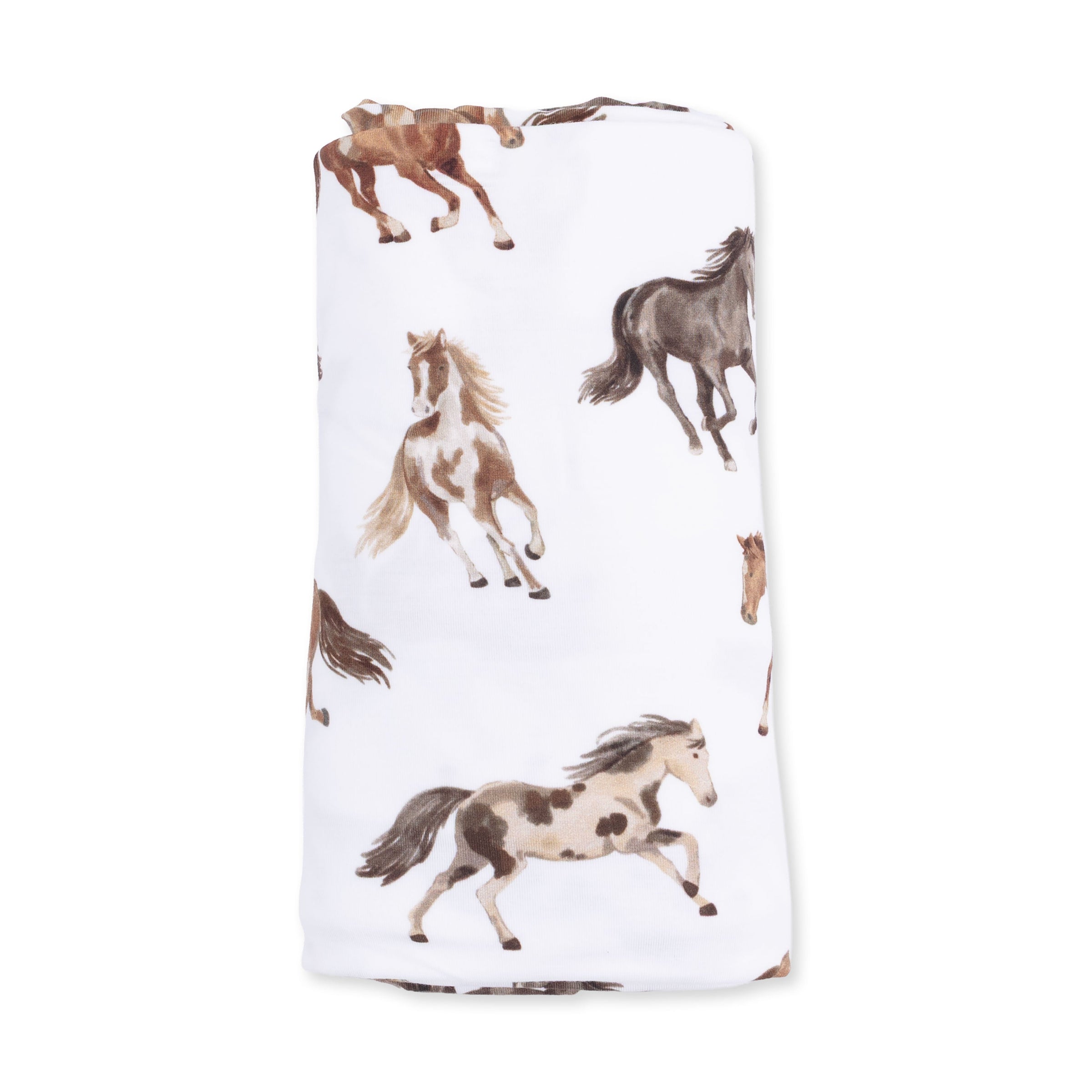 Angel Dear Wild Horses Swaddle Blanket