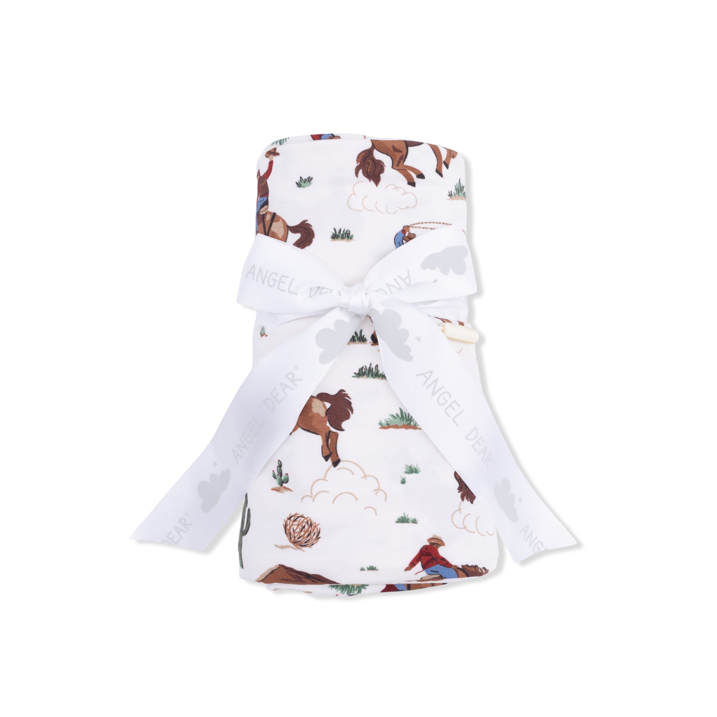 Angel Dear Buckaroo Western Swaddle Blanket