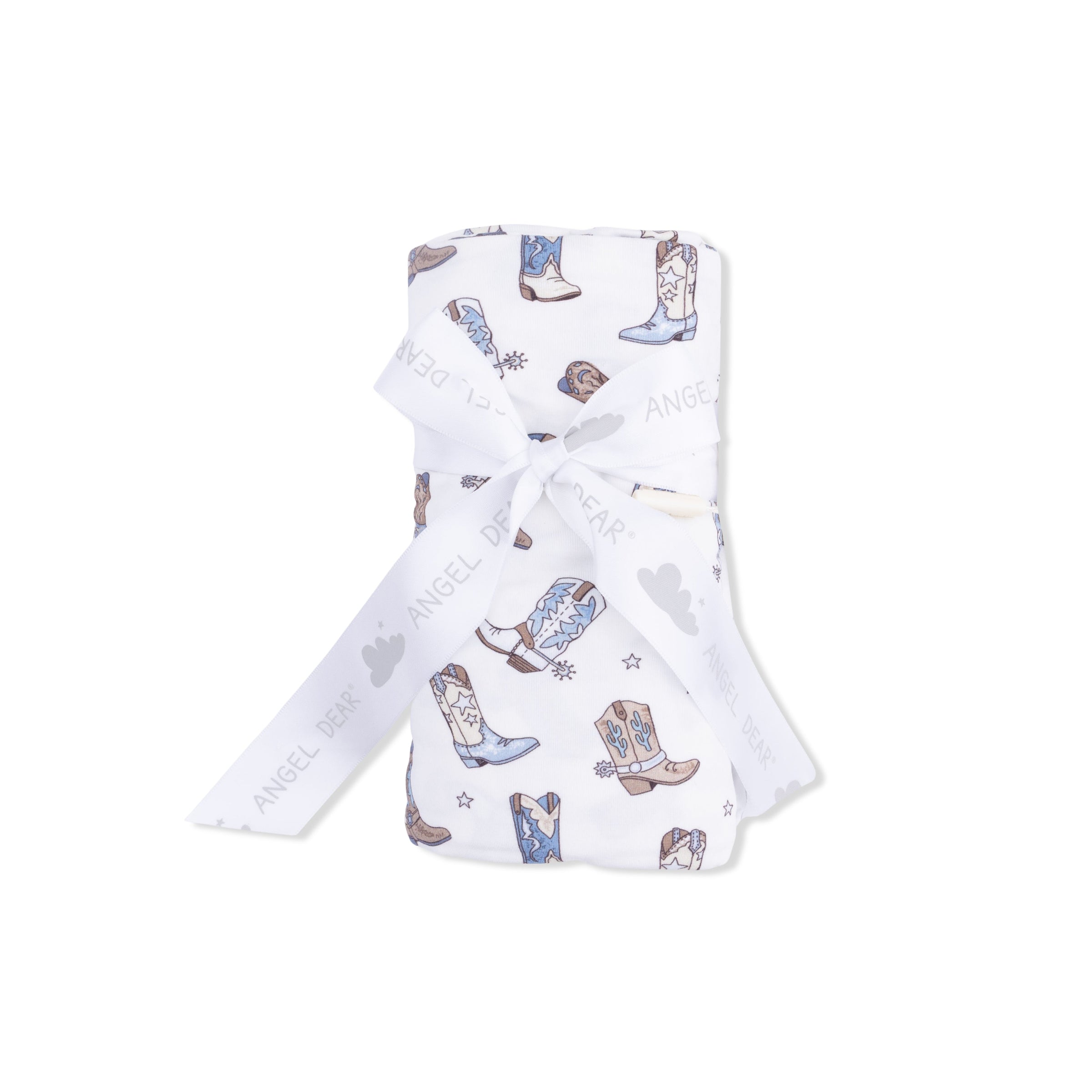 Angel Dear Cowboy Boots Swaddle Blanket