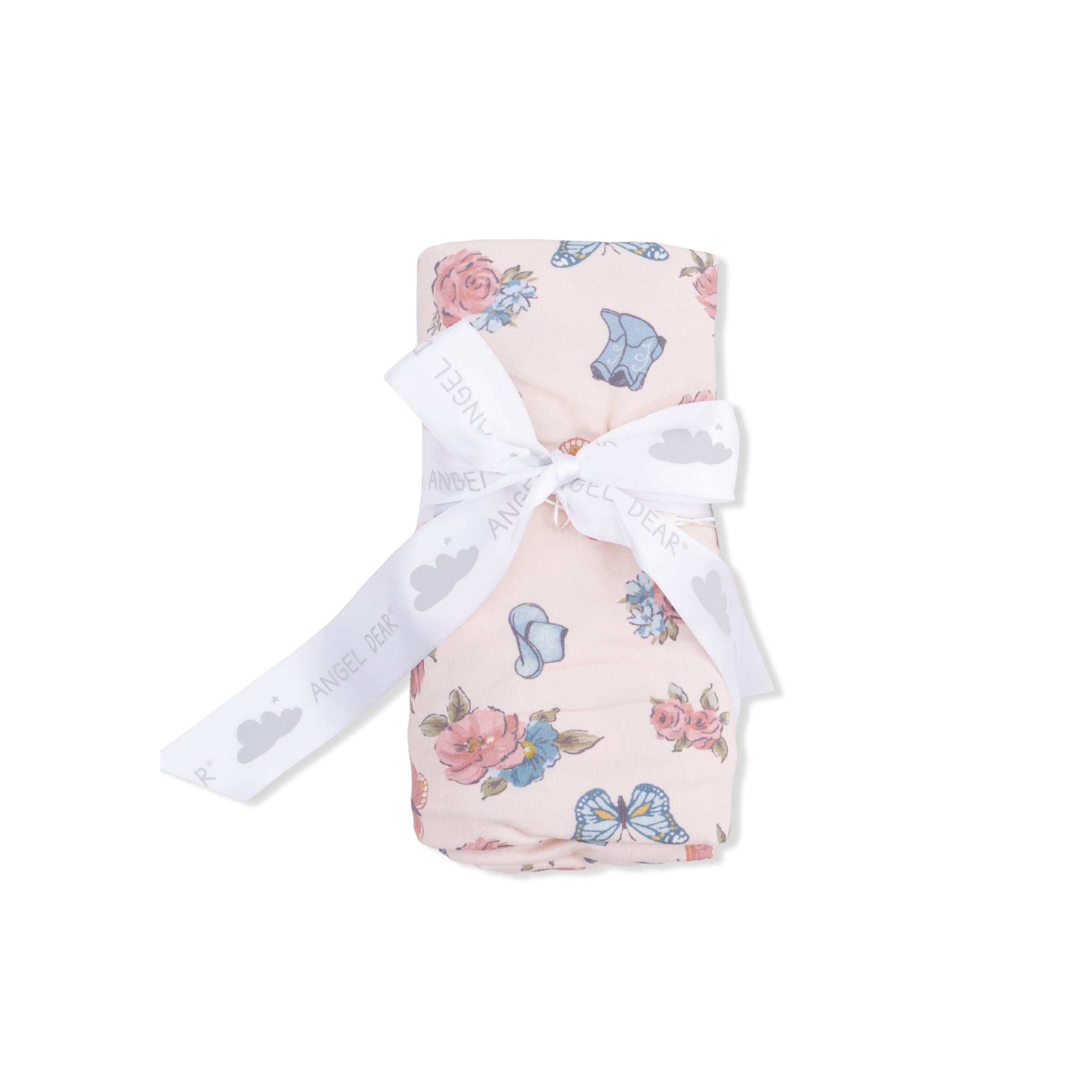 Angel Dear Country Girl Boots Swaddle Blanket