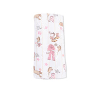Angel Dear Cowgirl Nursery Swaddle Blanket