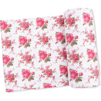 Angel Dear Elegant Roses Swaddle Blanket