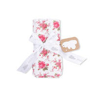 Angel Dear Elegant Roses Swaddle Blanket
