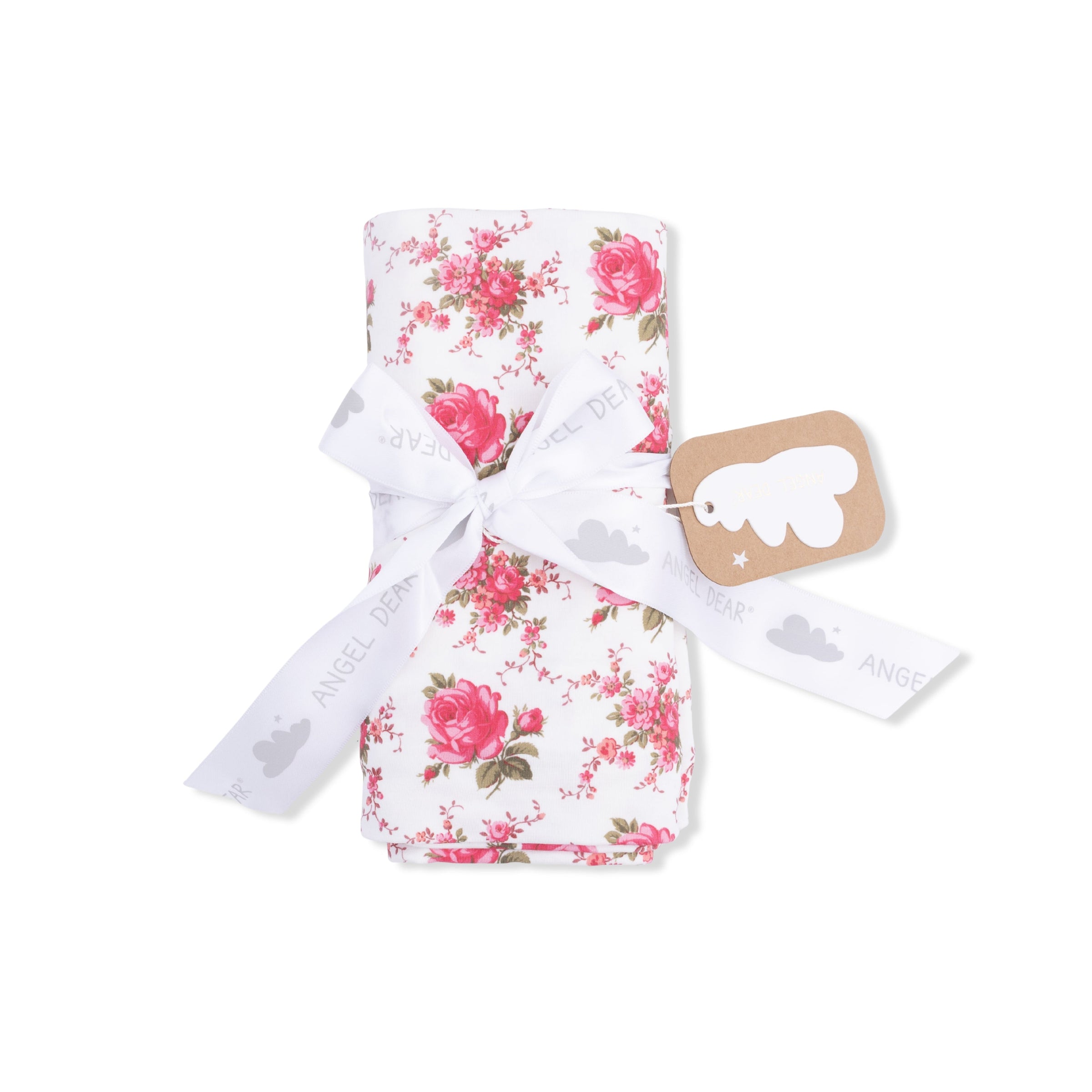 Angel Dear Elegant Roses Swaddle Blanket