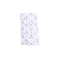 Angel Dear Golf Trellis Pink Swaddle Blanket