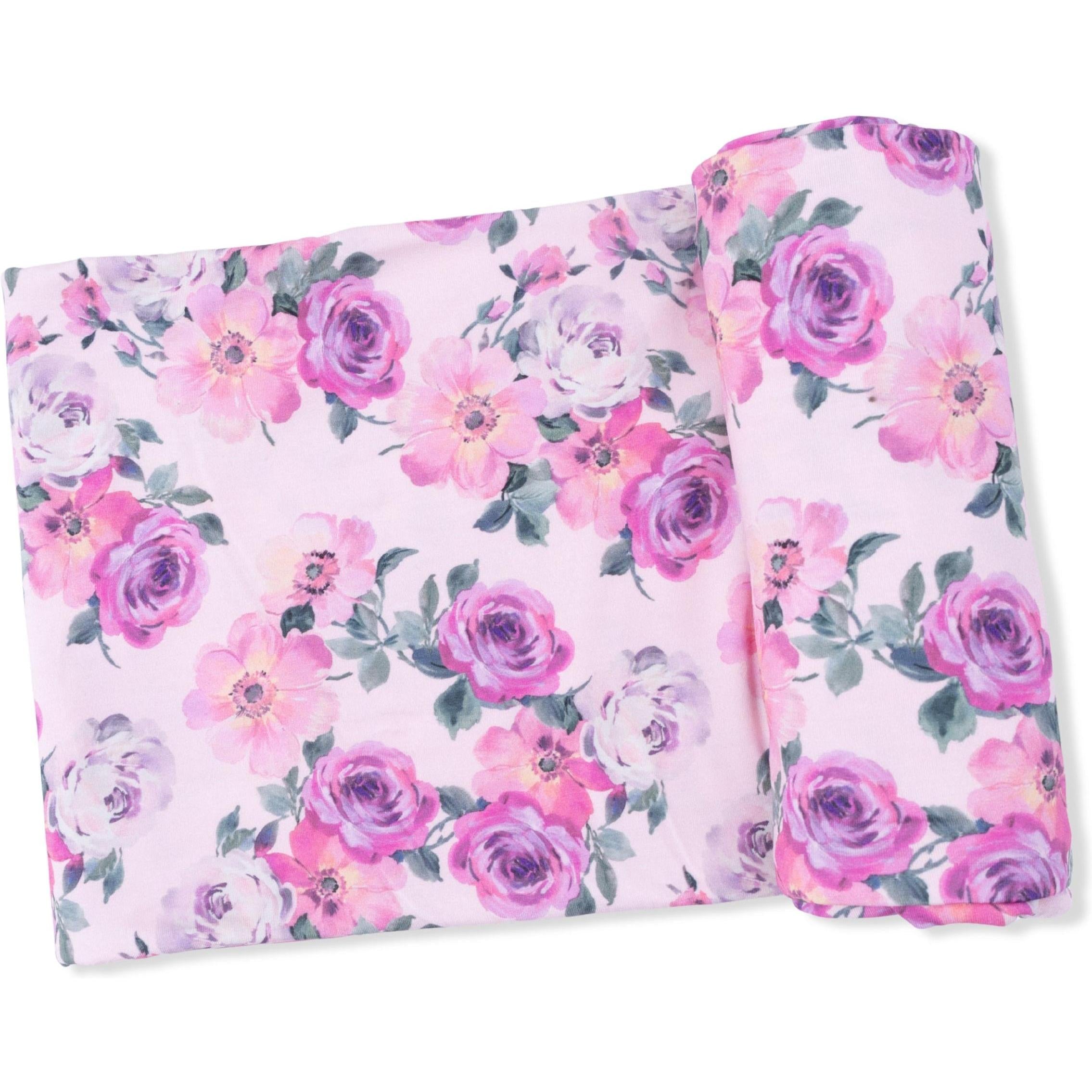 Angel Dear Rose Abundance Swaddle Blanket