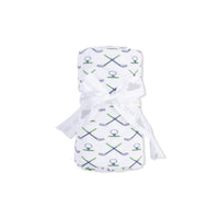 Angel Dear Simple Golf Swaddle Blanket