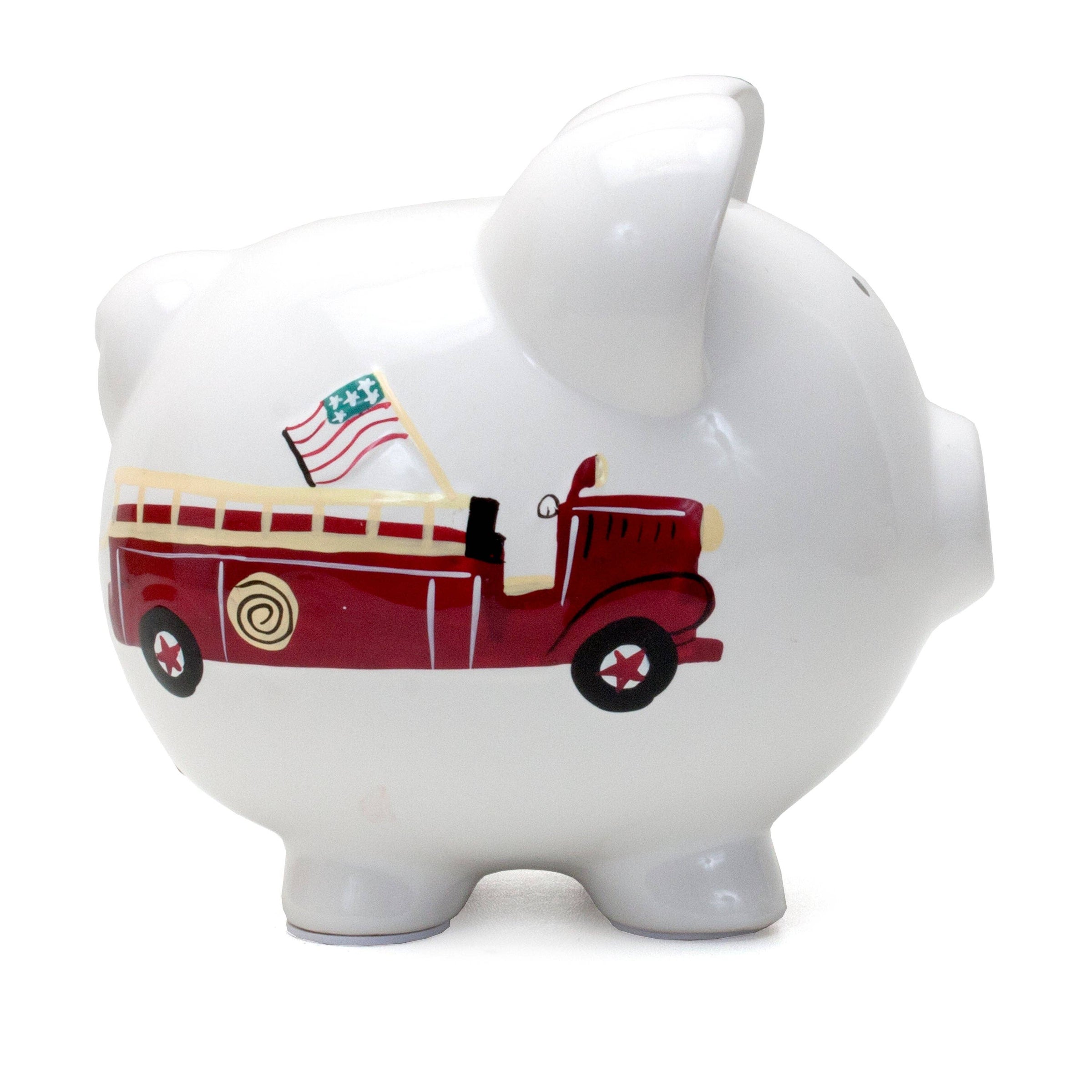 Child To Cherish® - Firetruck Large Piggy Bank