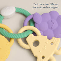 Itzy Ritzy Itzy Trio™ Multi-textured Silicone Teether Charcuterie