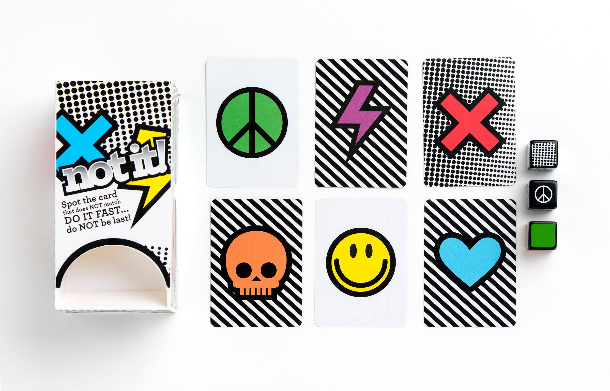 The Good Game Company - Not It! v1.0 - Fast Paced Travel Art Gift Dice Card Game!