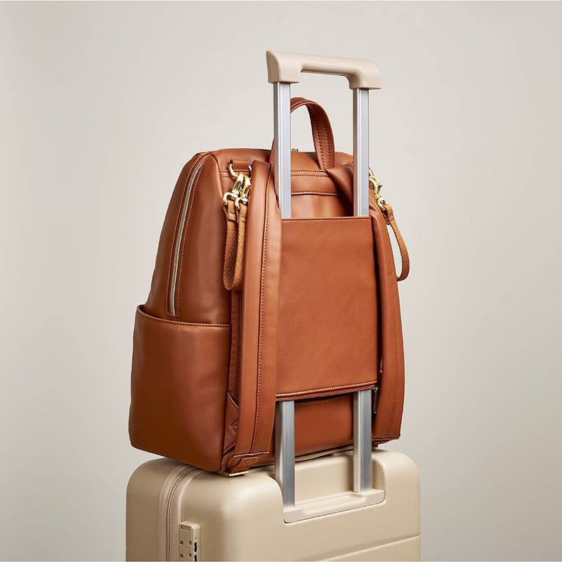 Itzy Ritzy Eras Backpack™ Diaper Bag: Chai Latte