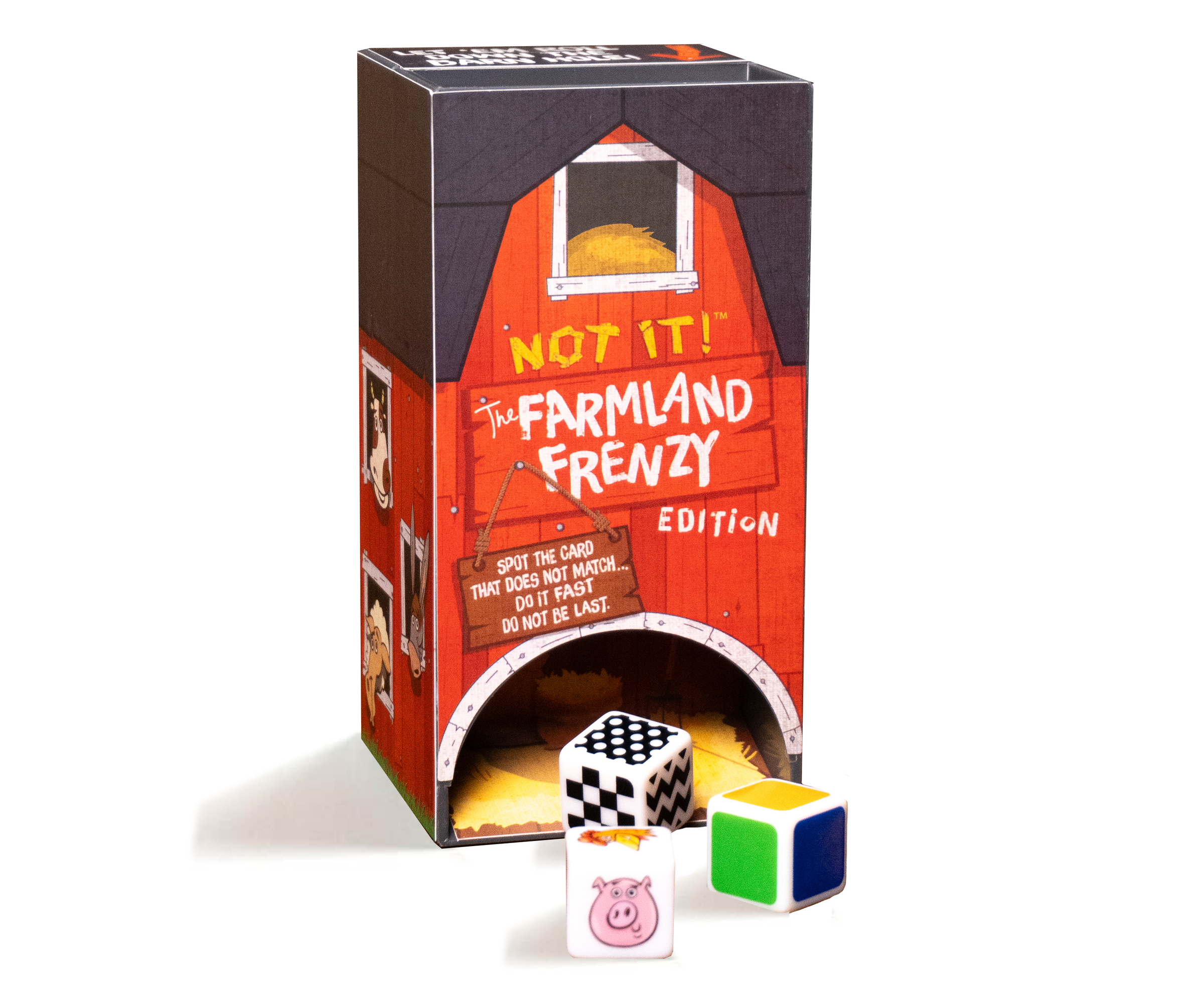 The Good Game Company - Not It! Farmland Frenzy - Pigs, Cows, Horses, & Chickens