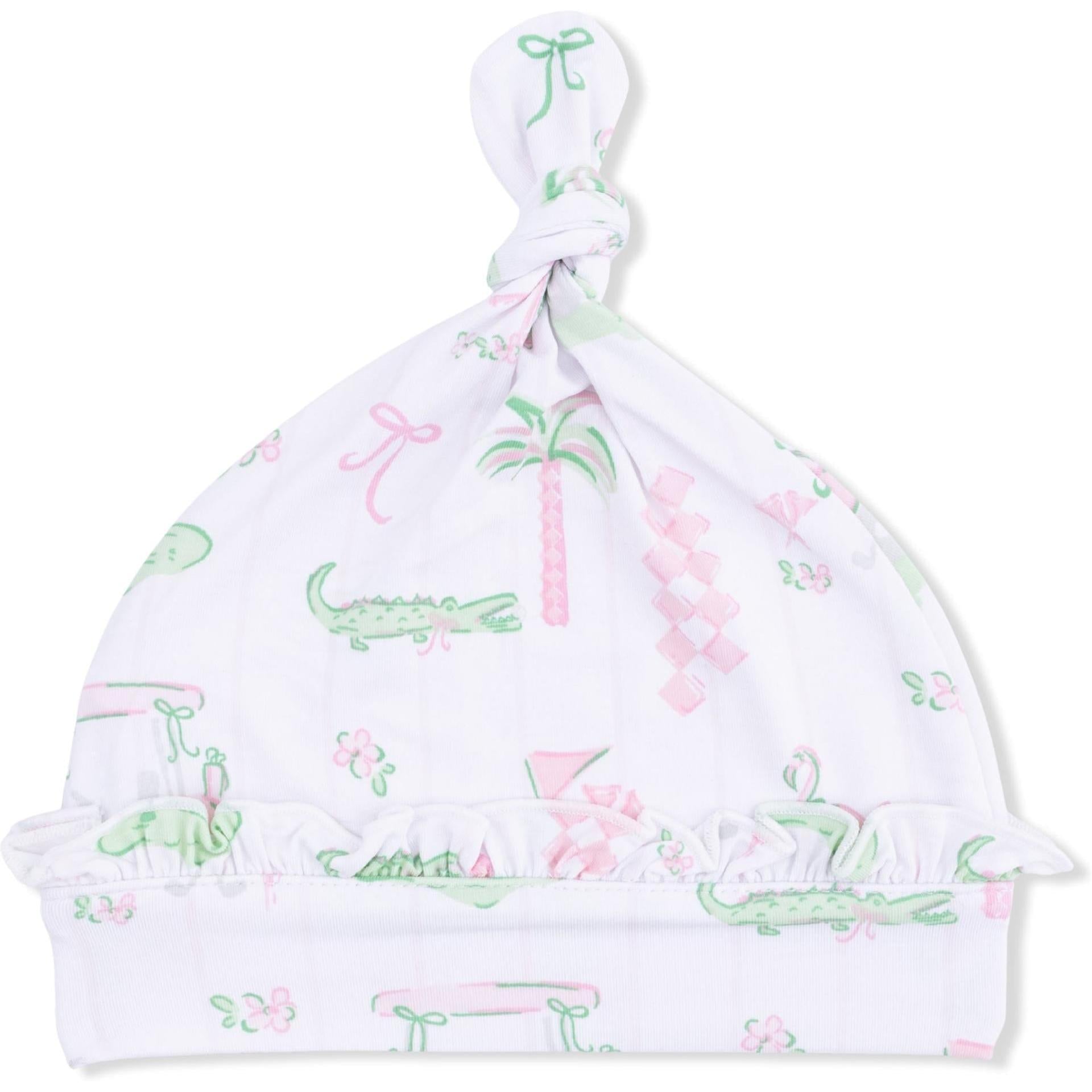 Angel Dear Pretty Golf Ruffle Knotted Hat