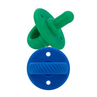 Itzy Ritzy - *OUTLET* Hero Blue + Clover Sweetie Soother™ Pacifier Sets