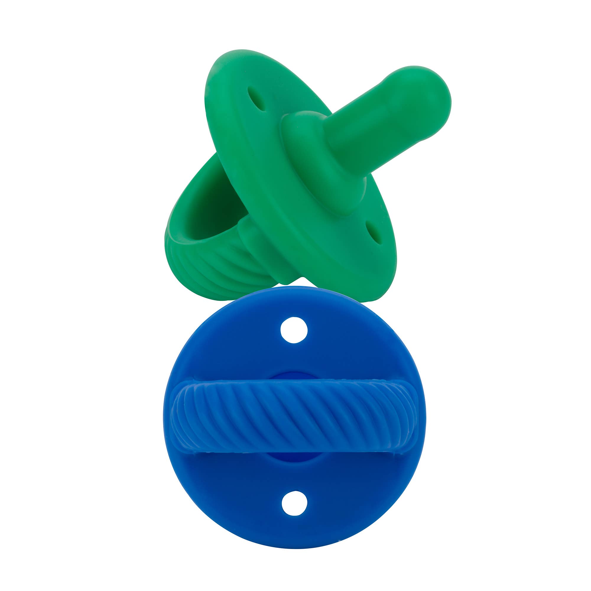 Itzy Ritzy - *OUTLET* Hero Blue + Clover Sweetie Soother™ Pacifier Sets