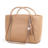 Itzy Ritzy Boss Tote™: Coffee and Cream