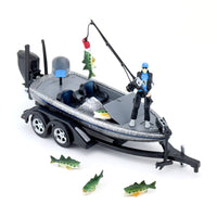 Big Country Toys Bass Fishing Set-Metal Flake