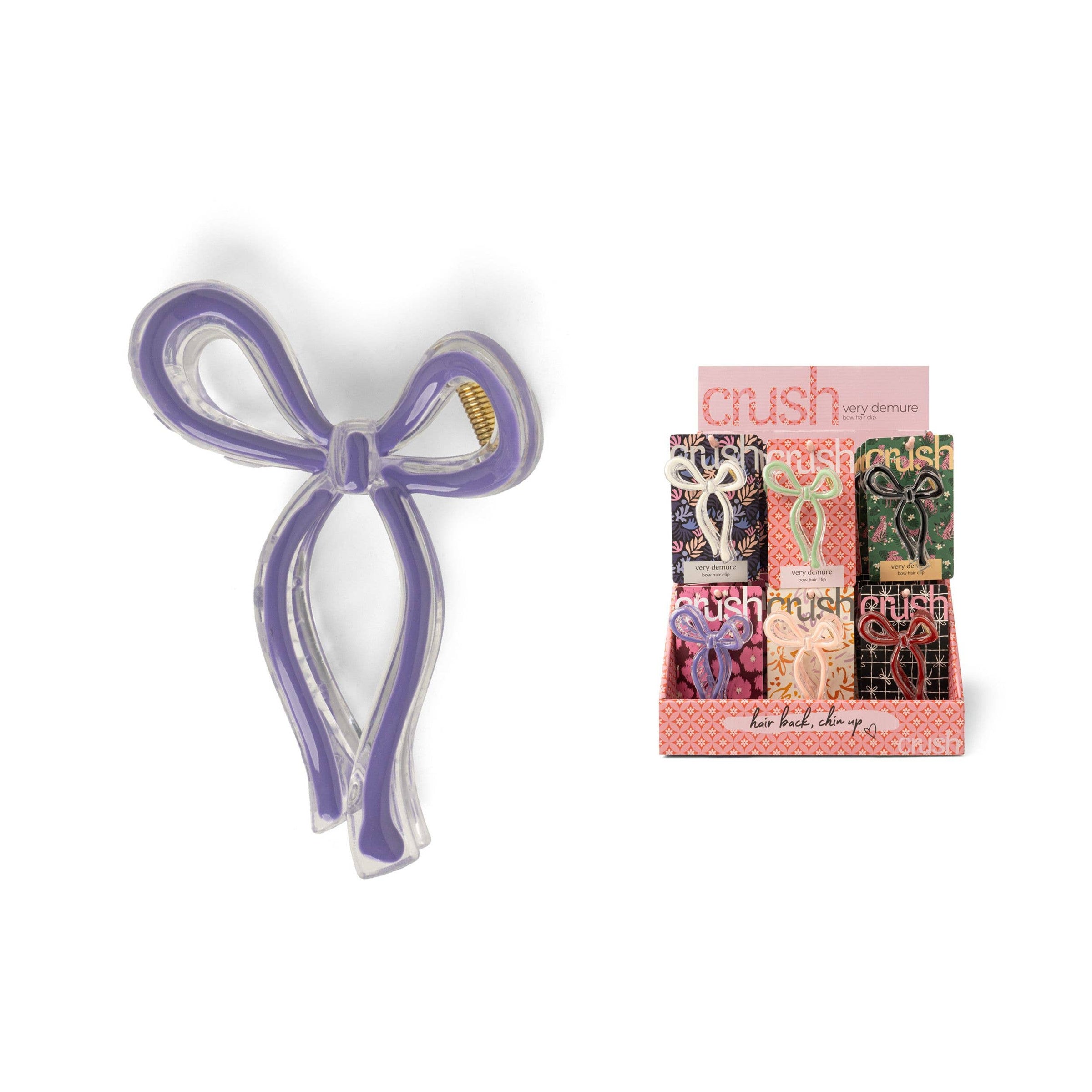 DM Merchandising - Crush Very Demure Bow Hair Clip