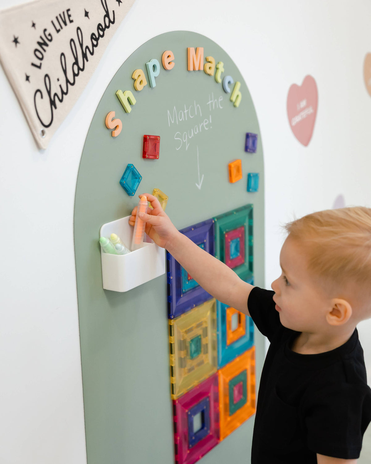 Cherrypick - Magic Playwall - ORIGINAL Arch Magnetic Wall Decal for Kids