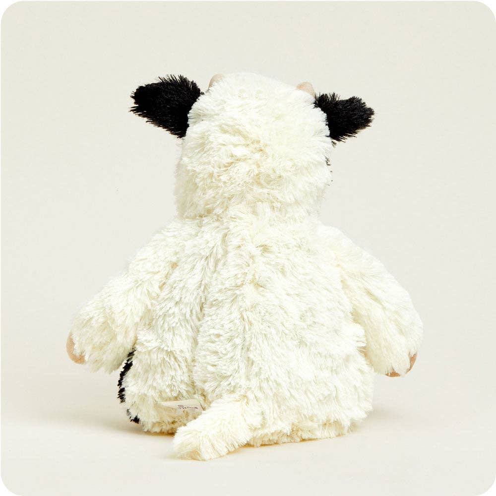 Warmies: America’s Favorite Microwave Plush Brand - Black and White Cow Warmies