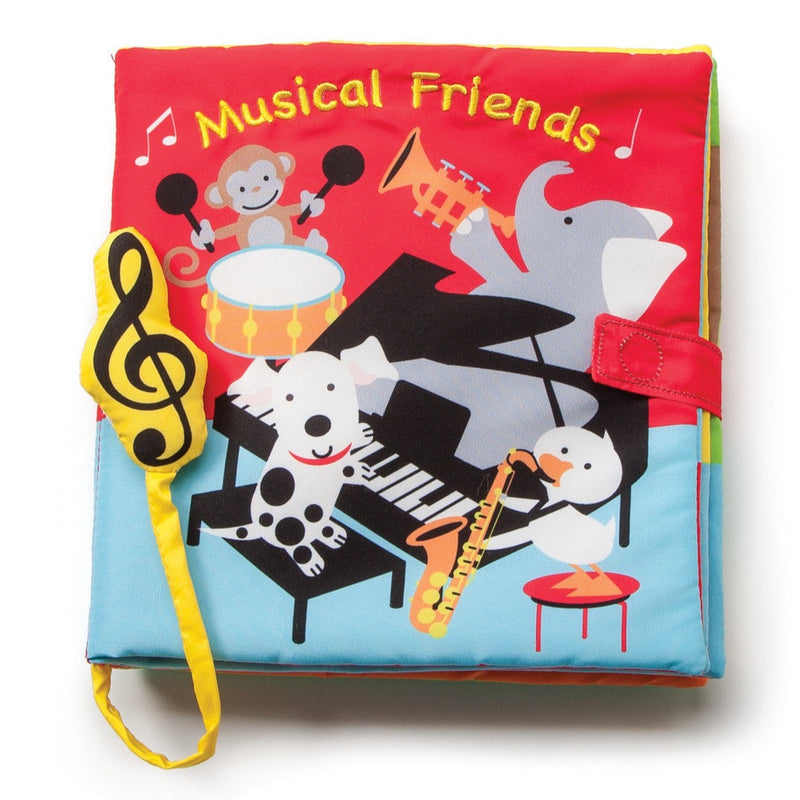 Demdaco Love To Play Musical Friends Book with Sound