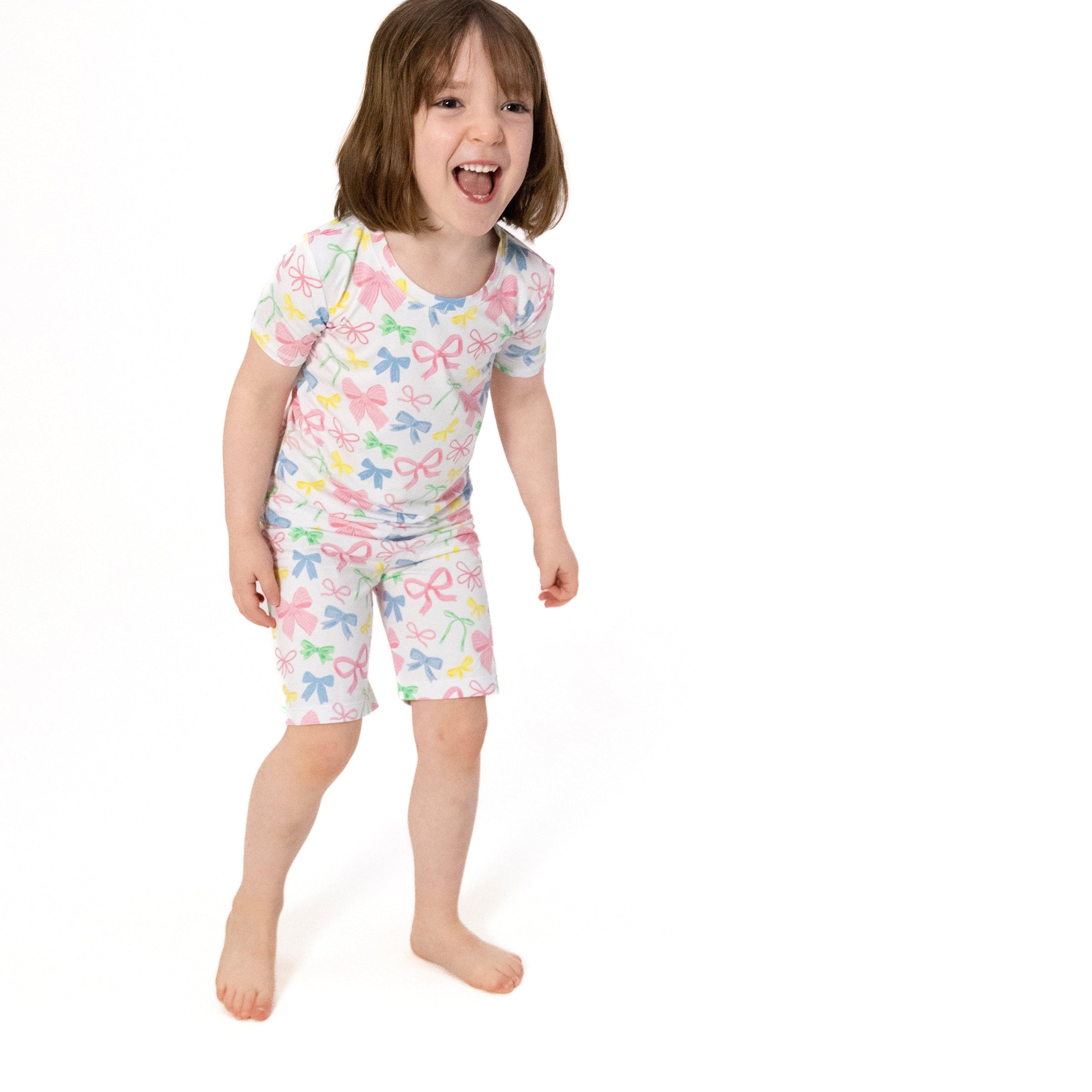 Angel Dear Sweet Bows Loungewear Short Set