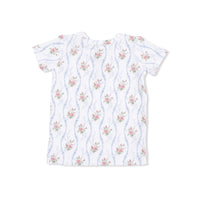 Angel Dear Heirloom Rose Stripe Loungewear Short Set