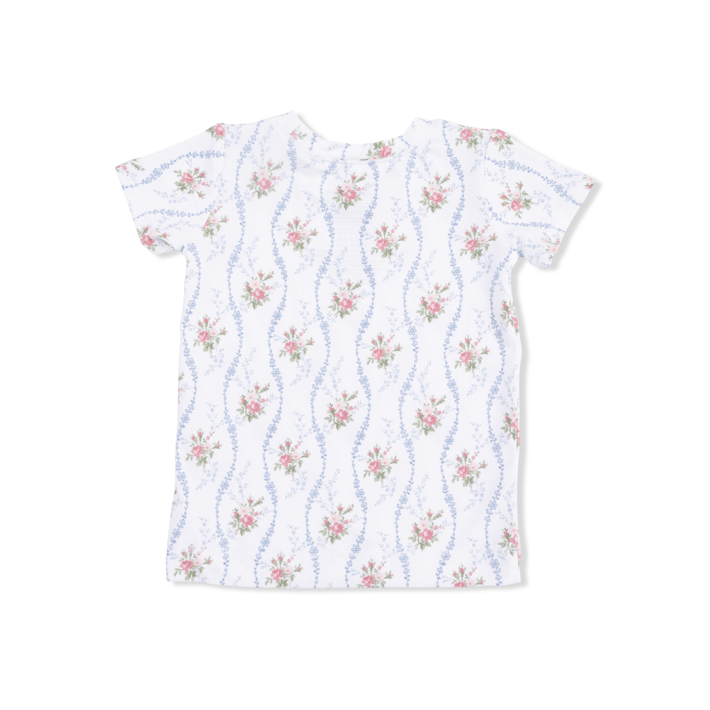 Angel Dear Heirloom Rose Stripe Loungewear Short Set