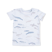 Angel Dear Little Whales Loungewear Short Set