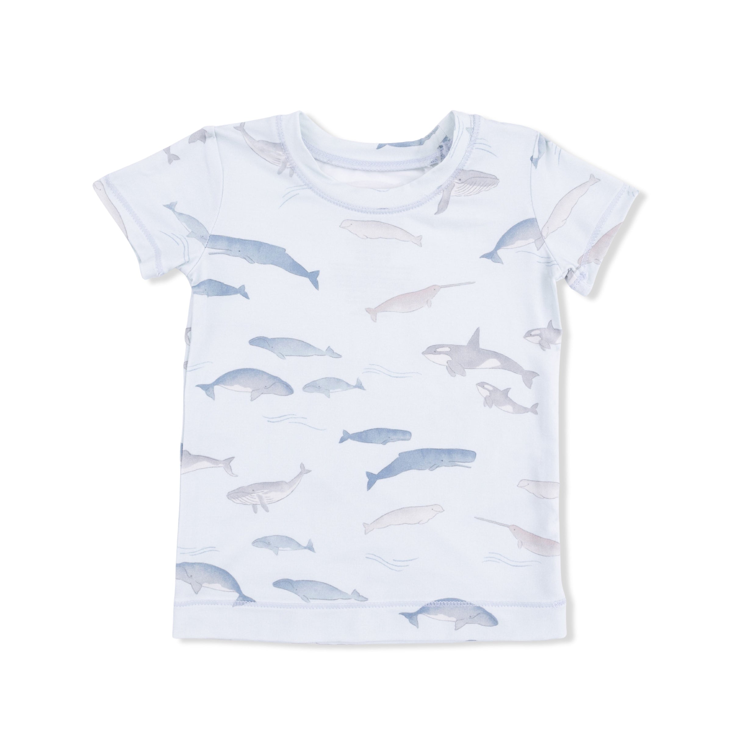 Angel Dear Little Whales Loungewear Short Set
