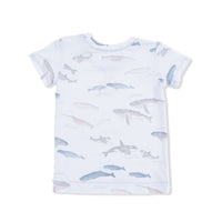 Angel Dear Little Whales Loungewear Short Set